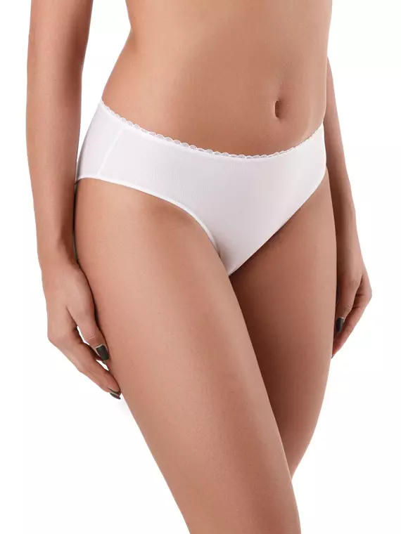 Трусы женские conte "слип" weekend rp0004 белый, , 106/XL, CONTE ELEGANT, - 1