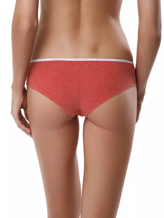 Трусы хипстер basic conte lhp 689 red melange, , 106/XL, CONTE ELEGANT, - 2