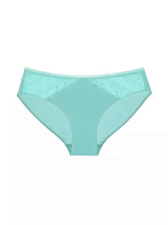 Трусы женские conte "бикини" macramer art lb 775 (в коробке) mentol, , 90/XS, CONTE ELEGANT, - 3