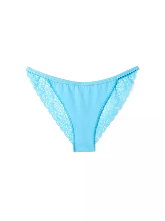 Трусы женские conte "танга" tropical lta 784 (в коробке) azure, 17С-469ТСП, 90/XS, CONTE ELEGANT,  - 3