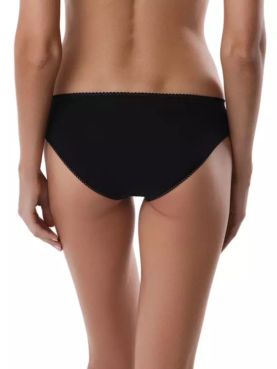 Трусы женские conte "бикини" ultra soft lb 797 (в коробке) nero, , 90/XS, CONTE ELEGANT, - 2
