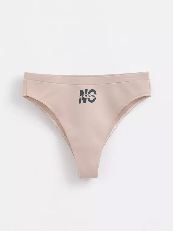 Трусы женские «бразилиана» с тату-рисунками tattoo style lbr 1479 natural, , 90/XS, CONTE ELEGANT, - 3