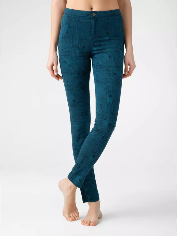 Брюки женские conte teona blue, 15С-587БСП, 164-72-100/M, CONTE ELEGANT,  - 1