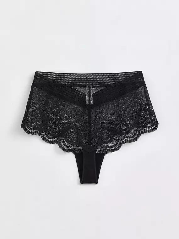 Трусы женские «бразилиана» black secret lbr 1304 black, , 102/L, CONTE ELEGANT, - 4