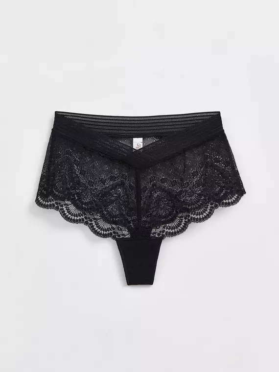 Трусы женские «бразилиана» black secret lbr 1304 black, , 102/L, CONTE ELEGANT, - 3