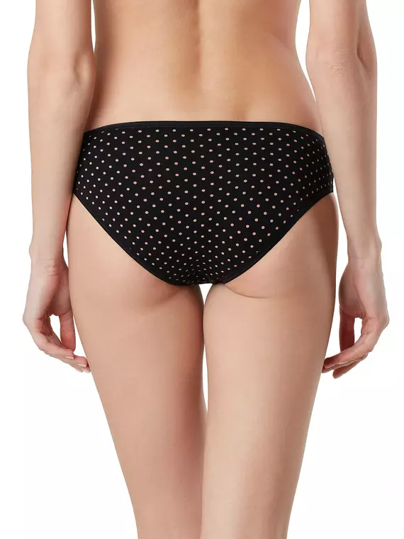 Трусы женские "bikini" lb 2001.3 (в коробке) black-beige, , 102/L, CONTE ELEGANT, - 2