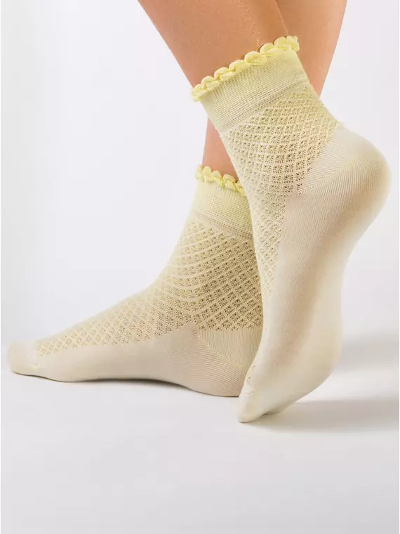 Носки женские conte classic 055 салатовый, , 36-37 (23), CONTE ELEGANT, - 1