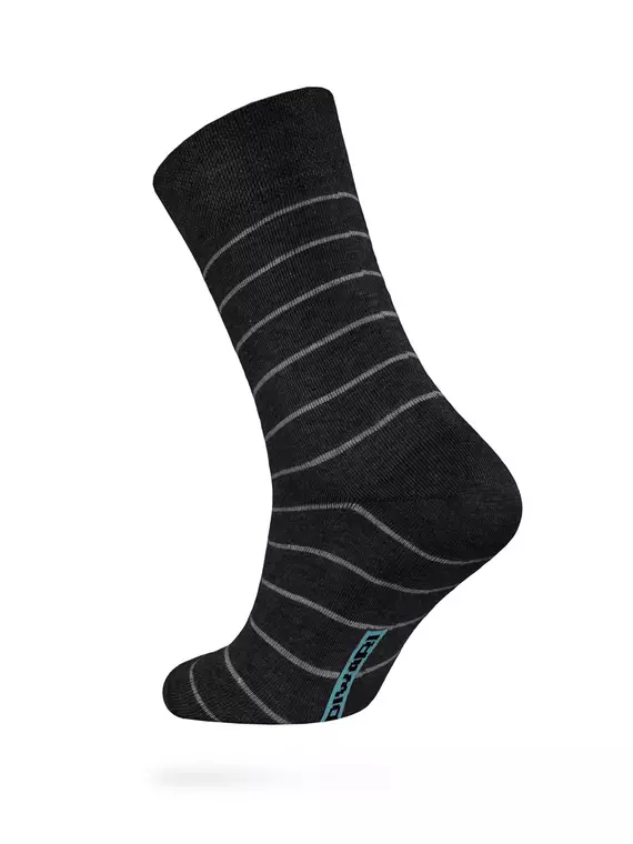 Носки мужские diwari happy 046 черный-серый, 15С-23СП, 44-45 (29), DIWARI,  - 2