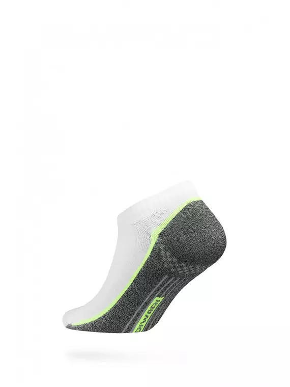 Ультракороткие спортивные носки diwari active 044 белый-темно-серый, 15С-44СП, 44-45 (29), DIWARI,  - 2