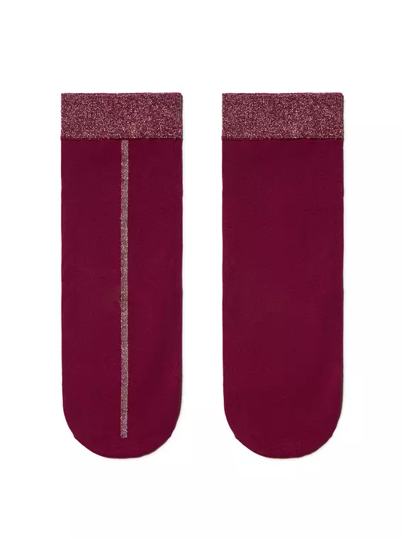Носки женские conte fantasy (люрекс) 16с-125сп bordo, 16С-125СП, 36-39 (23-25), CONTE ELEGANT,  - 3
