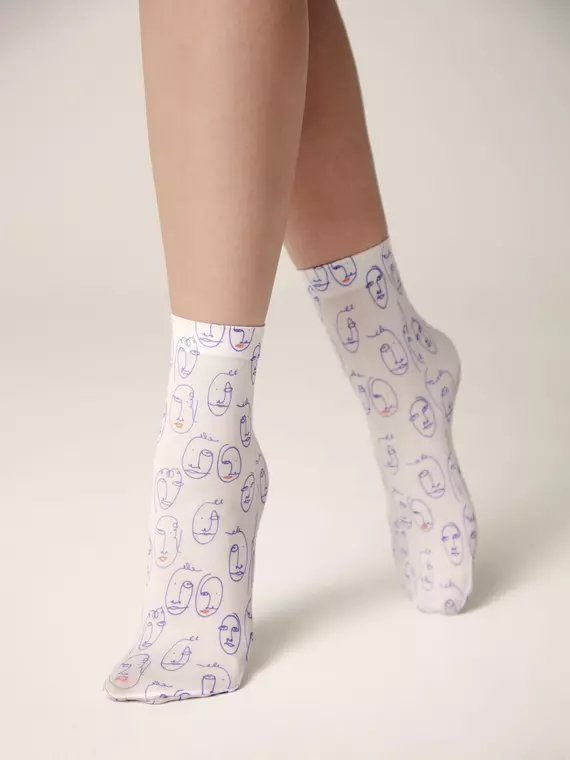 Носки женские conte fantasy с рисунком 763 mix, 20С-102СП, 36-39 (23-25), CONTE ELEGANT,  - 2