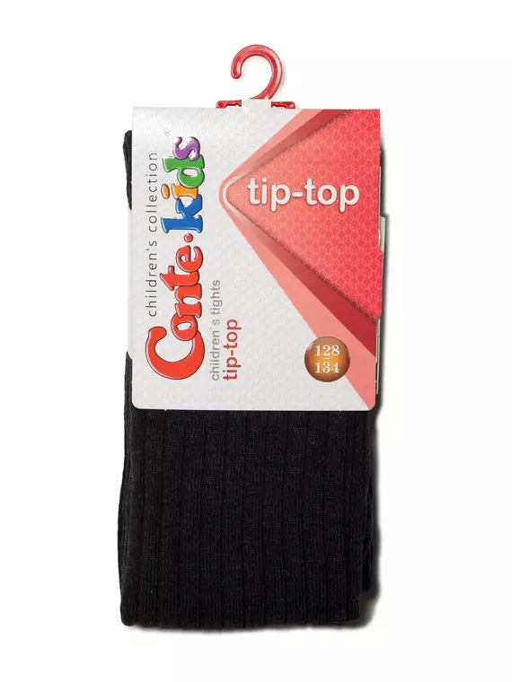 Детские колготки tip-top 475 черный, 4С-04СП, 116-122 (18), CONTE-KIDS,  - 2