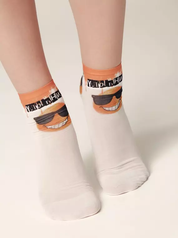 Носки женские conte fantasy с ярким принтом 247 mix, 18С-76СП, 36-39 (23-25), CONTE ELEGANT,  - 2