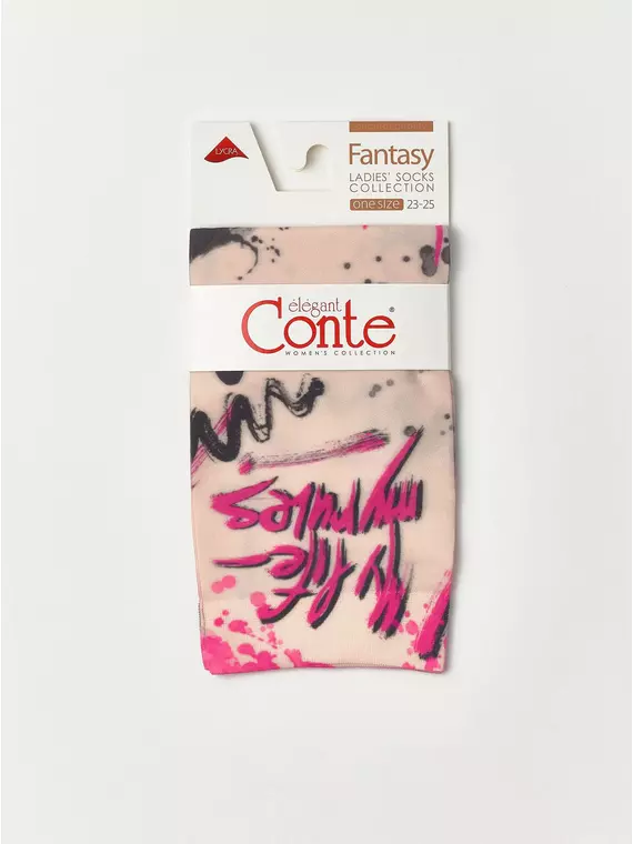 Носки женские conte fantasy с рисунком 756 mix, 20С-102СП, 36-39 (23-25), CONTE ELEGANT,  - 4