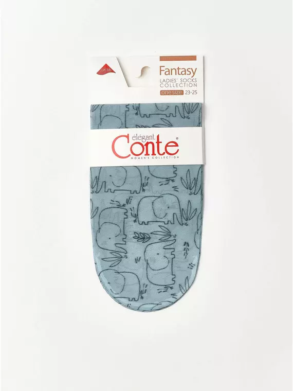 Носки женские conte fantasy с ярким принтом 254 mix, 18С-76СП, 36-39 (23-25), CONTE ELEGANT,  - 4