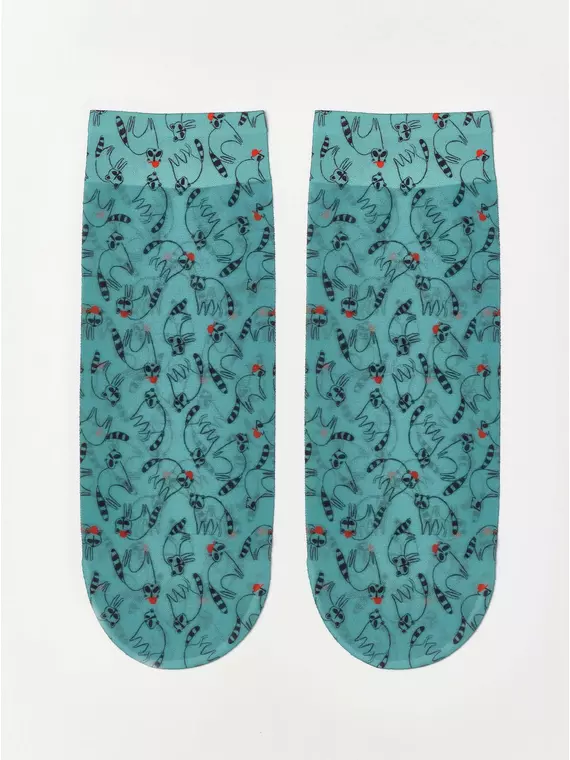 Носки женские conte fantasy с ярким принтом 252 mix, 18С-76СП, 36-39 (23-25), CONTE ELEGANT,  - 3