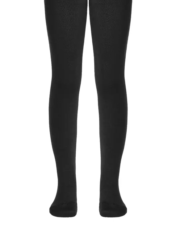 Детские колготки tip-top (однотонные) 000 черные, 4С-01СП, 104-110 (16), CONTE-KIDS,  - 1