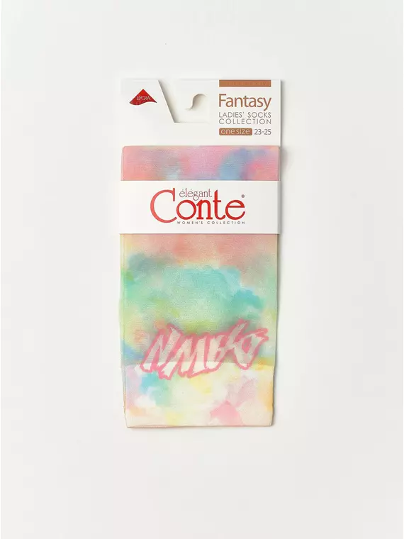 Носки женские conte fantasy с ярким принтом 248 mix, 18С-76СП, 36-39 (23-25), CONTE ELEGANT,  - 4