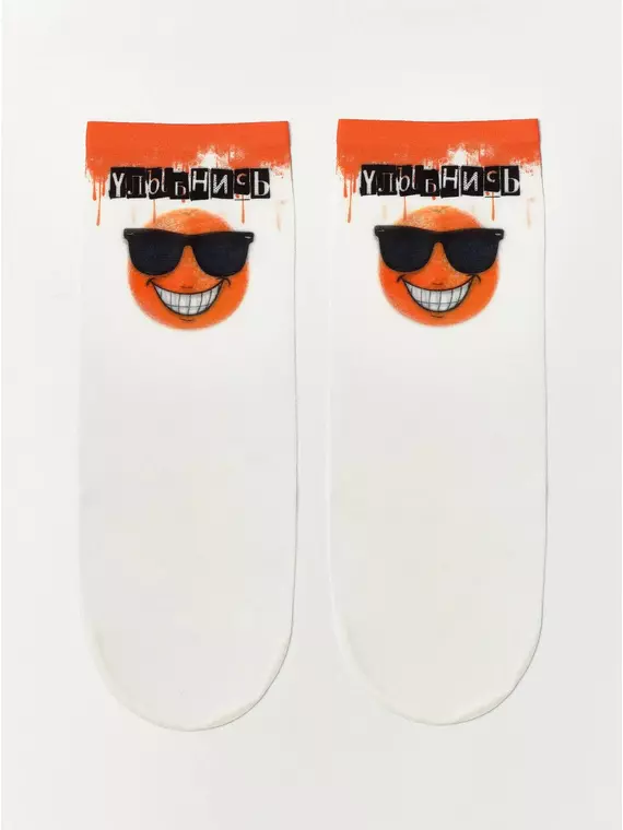 Носки женские conte fantasy с ярким принтом 247 mix, 18С-76СП, 36-39 (23-25), CONTE ELEGANT,  - 4