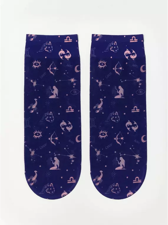 Носки женские conte fantasy с ярким принтом 255 mix, 18С-76СП, 36-39 (23-25), CONTE ELEGANT,  - 3