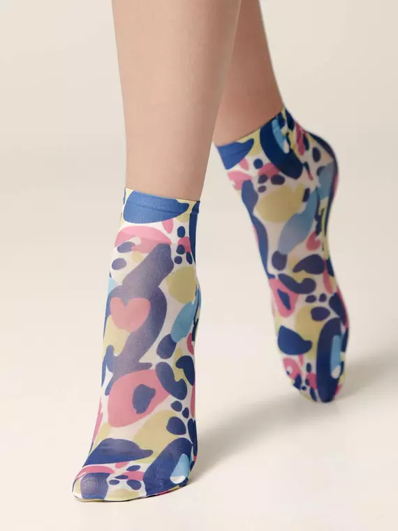 Носки женские conte fantasy с ярким принтом 249 mix, 18С-76СП, 36-39 (23-25), CONTE ELEGANT,  - 2