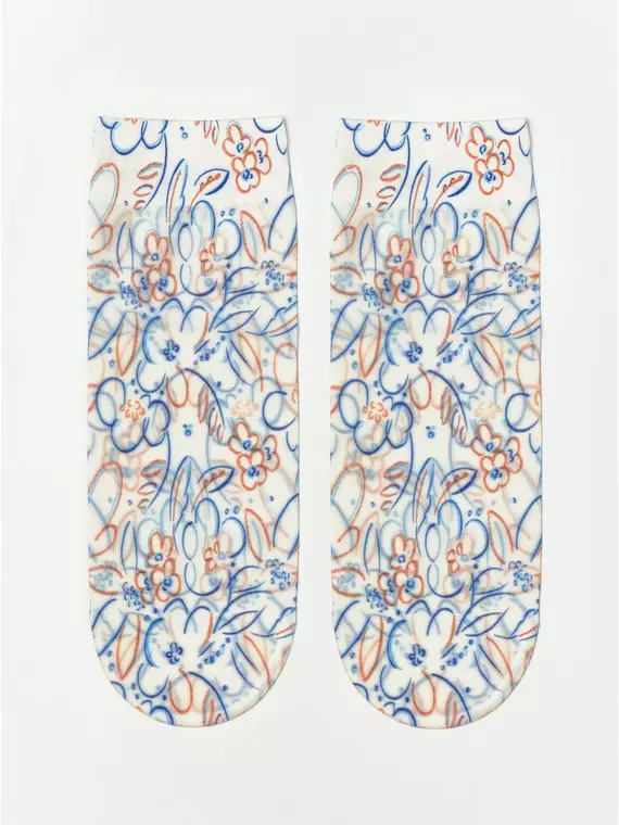 Носки женские conte fantasy с ярким принтом 253 mix, 18С-76СП, 36-39 (23-25), CONTE ELEGANT,  - 3