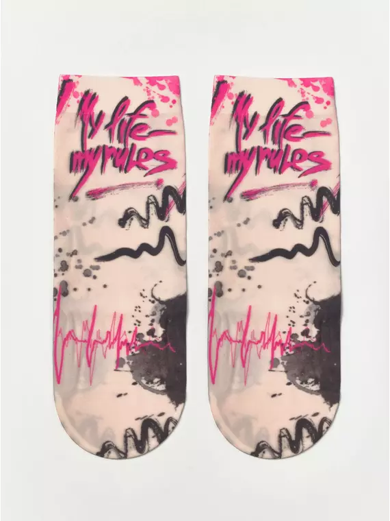 Носки женские conte fantasy с рисунком 756 mix, 20С-102СП, 36-39 (23-25), CONTE ELEGANT,  - 3