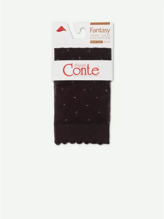 Носки женские conte fantasy 20с-85/1сп grafit, 20С-85/1СП, 36-39 (23-25), CONTE ELEGANT,  - 2