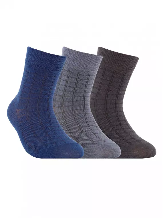 Носки детские conte-kids class 155 темно-серый, 13С-9СП, 20, CONTE-KIDS,  - 3