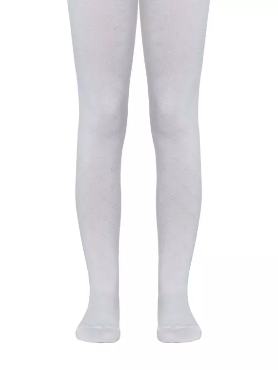 Колготки детские class 401 белый, 7С-31СП, 150-152 (22), CONTE-KIDS,  - 1