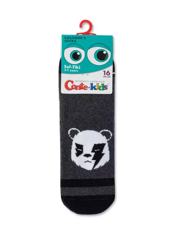 Носки детские махровые sof-tiki "bear error" 597 т.серый, 21С-13СП, 18, CONTE-KIDS,  - 2