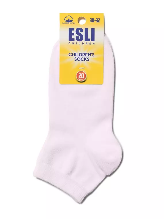 Носки детские короткие (однотонные) esli 000 cветло-розовый, 19С-143СПЕ, 18, ESLI,  - 2