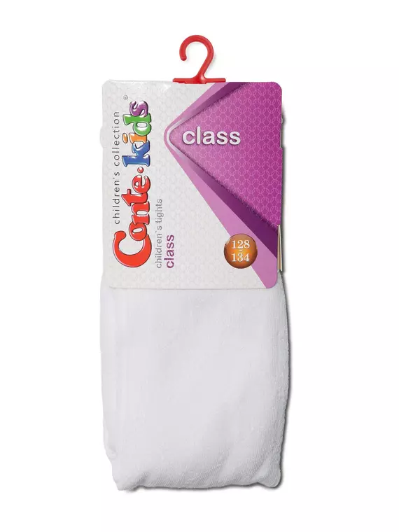 Колготки детские class 401 белый, 7С-31СП, 150-152 (22), CONTE-KIDS,  - 2