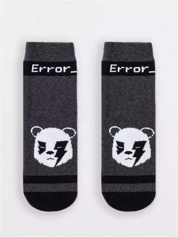 Носки детские махровые sof-tiki "bear error" 597 т.серый, 21С-13СП, 18, CONTE-KIDS,  - 1