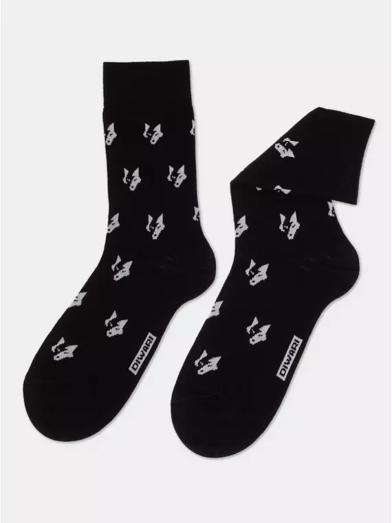 Носки мужские diwari happy 164 черный, 17С-151СП, 40-41 (25), DIWARI,  - 1