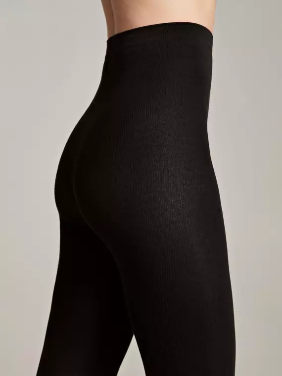 Колготки женские conte cotton 250 nero, 6С-16СП, 2, CONTE ELEGANT,  - 3