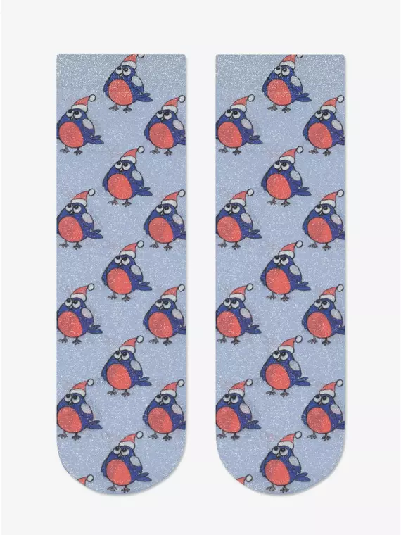 Женские новогодние носки fantasy new year 612 mix, 21С-151/1СП, 36-39 (23-25), CONTE ELEGANT,  - 4