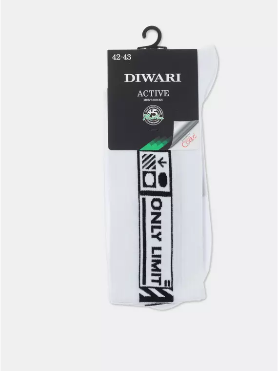 Носки мужские diwari active 168 белый, 20С-33СП, 40-41 (25), DIWARI,  - 2
