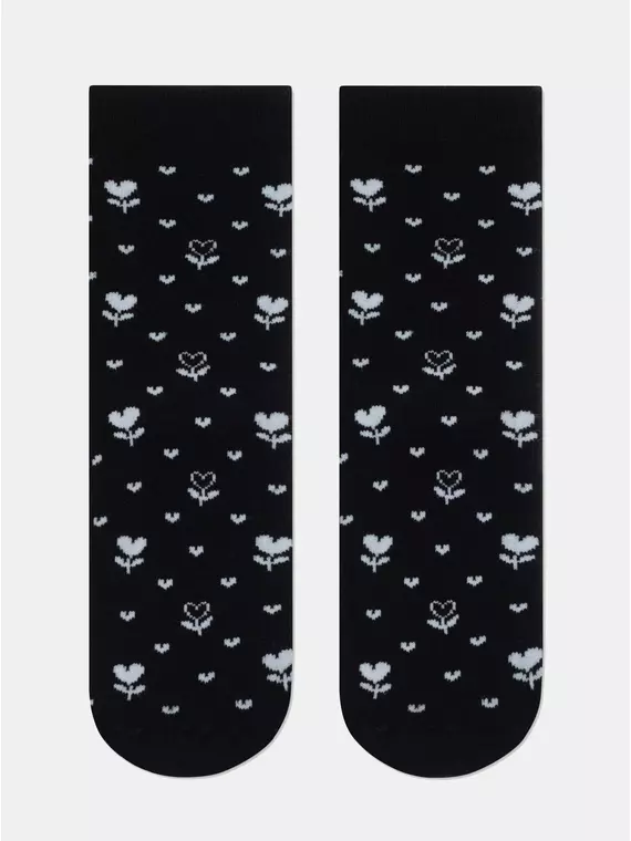 Носки женские (махровые) conte comfort 434 черный, 7С-47СП, 38-39 (25), CONTE ELEGANT,  - 2