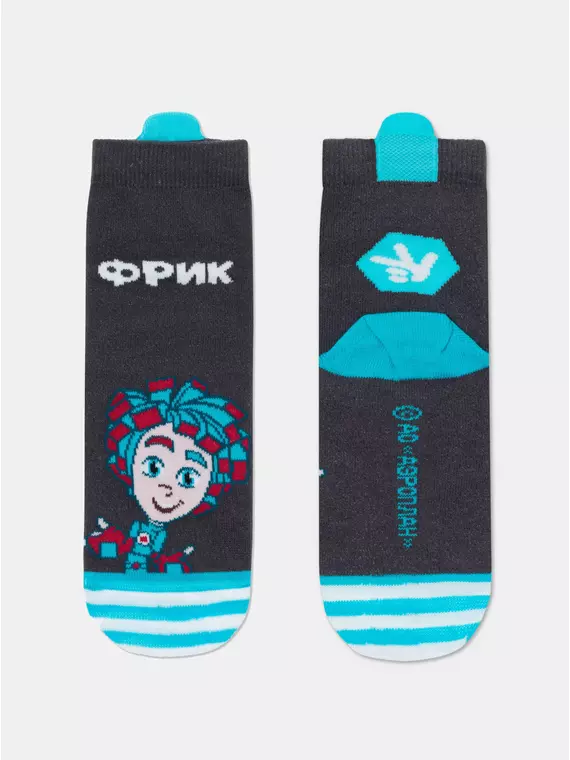 Носки детские фиксики 913 темно-серый, 22С-23СП, 18, CONTE-KIDS,  - 2