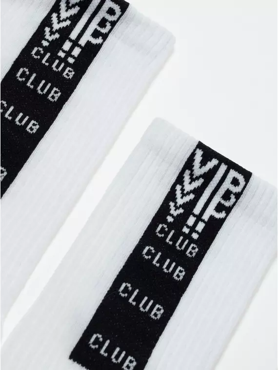 Носки женские хлопковые active (удлиненные) 433 белый-черный, 20С-20СП, 36-37 (23), CONTE ELEGANT,  - 5