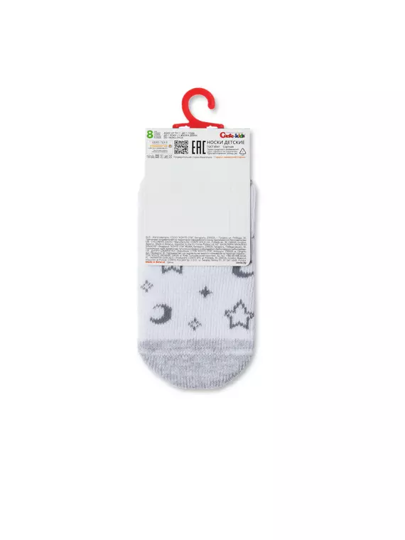 Носки детские махровые sof-tiki "stars" 602 светло-серый, 21С-13/1СП, 8, CONTE-KIDS,  - 3