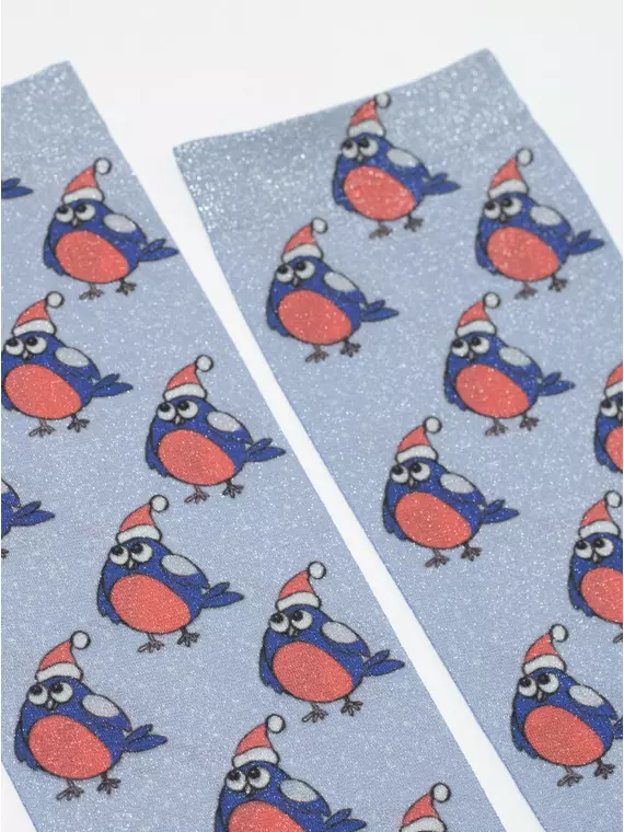 Женские новогодние носки fantasy new year 612 mix, 21С-151/1СП, 36-39 (23-25), CONTE ELEGANT,  - 3
