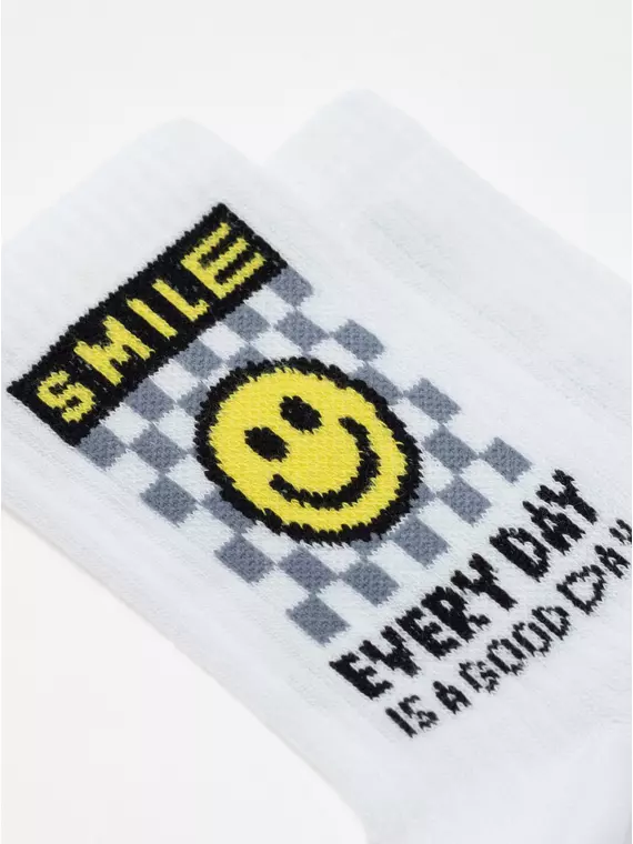 Удлиненные детские носки conte-kids active 923 белый, 20С-167СП, 16, CONTE-KIDS,  - 2