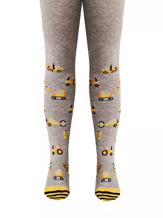 Колготки детские conte-kids tip-top 636 серый, 4С-02СП, 104-110 (16), CONTE-KIDS,  - 3