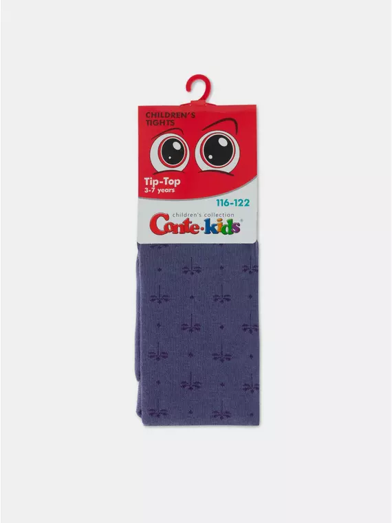 Колготки детские tip-top 628 лавандовый, 4С-04СП, 128-134 (20), CONTE-KIDS,  - 3