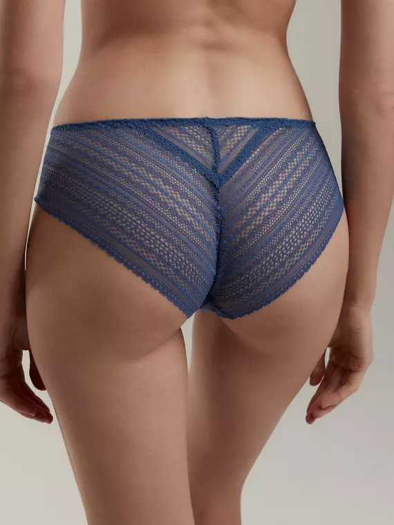 Трусы женские "слип" со средней линией талии vintage rp3074 деним, 20С-0020КСП, 106/XL, CONTE ELEGANT,  - 2