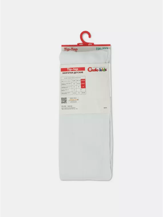 Колготки детские tip-top 628 белый, 4С-04СП, 116-122 (18), CONTE-KIDS,  - 4