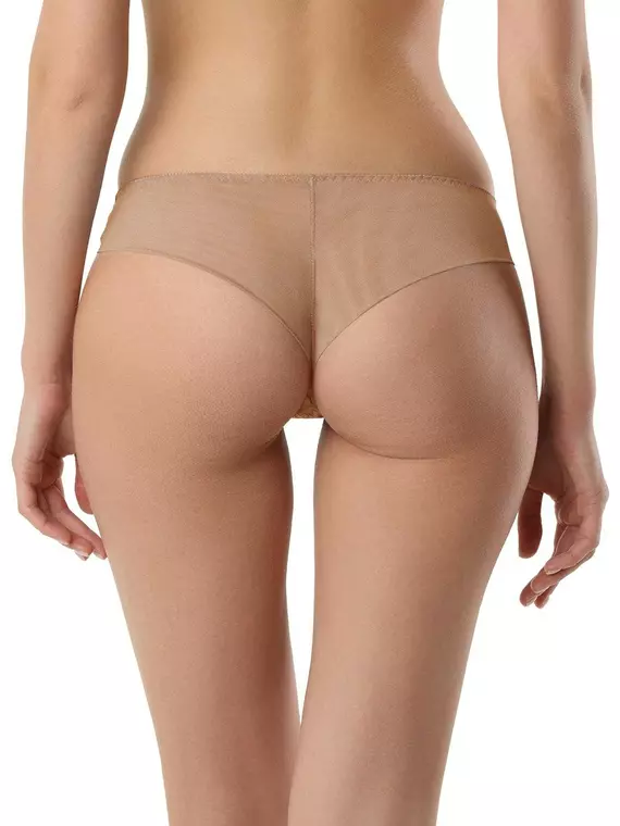 Трусы женские «танга» со средней линией талии nymphe tp6045 капучино, 20С-0008КСП, 90/XS, CONTE ELEGANT,  - 2