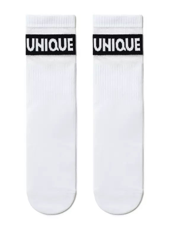 Удлиненные женские носки с полосками из прозрачной сетки active 156 белый, 19С-77/1СП, 38-39 (25), CONTE ELEGANT,  - 2